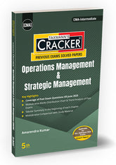 Taxmann Cracker - Operations Management and Strategic Management Book for CMA Inter by Amarendra Kumar